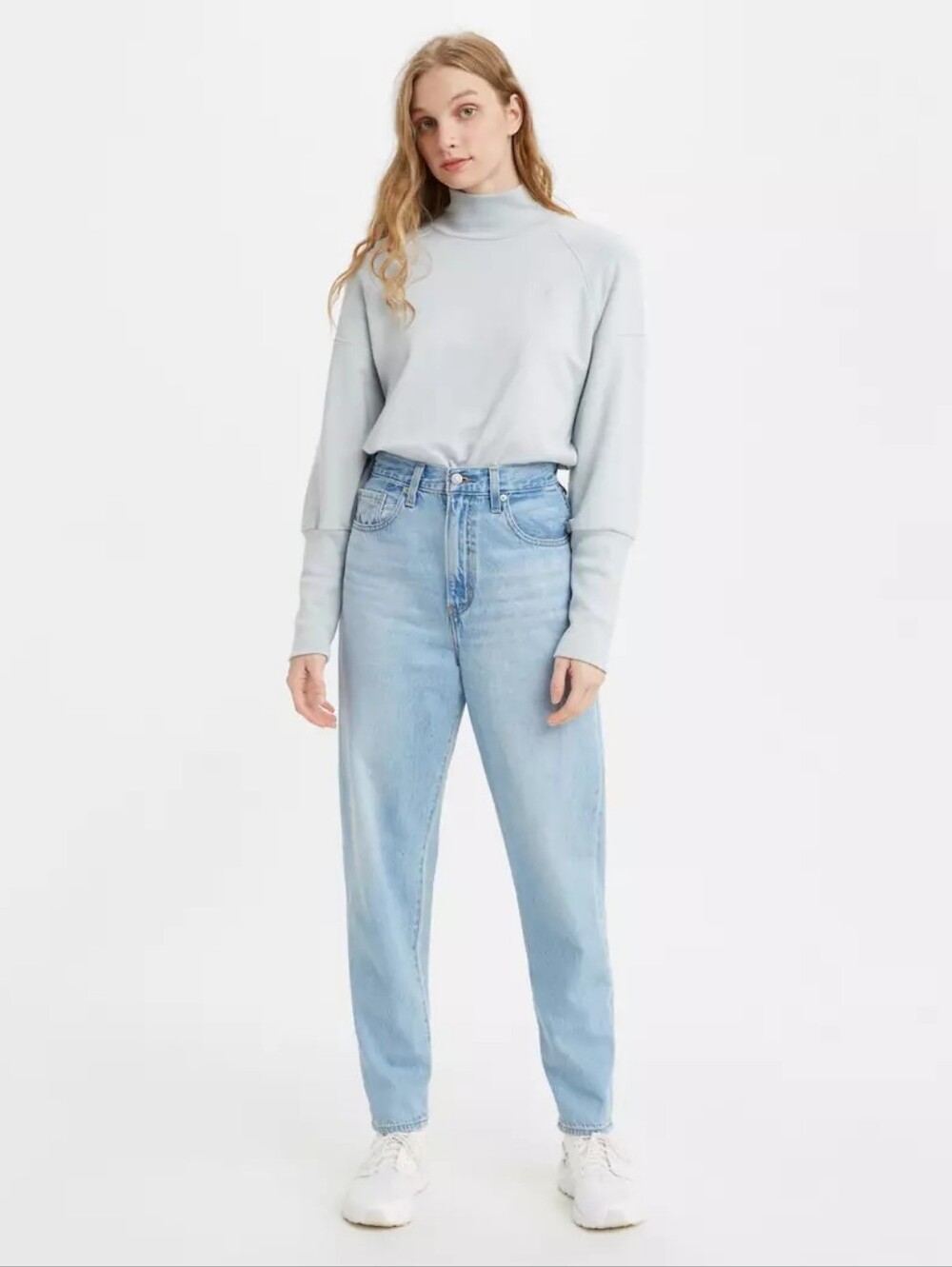 Levi's High Loose Taper Jeans, Light Wash